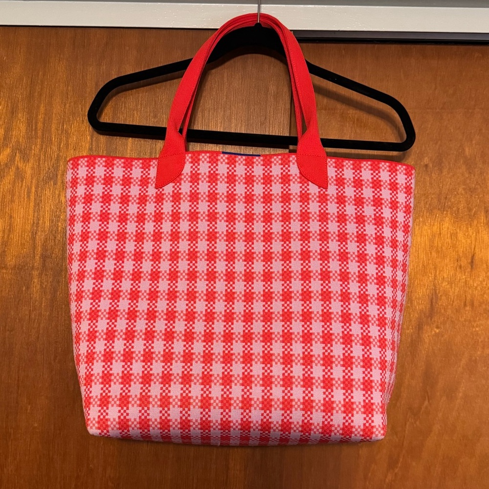 Rothy’s Poppy Gingham Lightweight Tote Bag